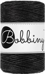 Šňůra  Bobbiny Macrame Cord 1,5 mm 100 m Black Šňůra 