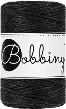 Šňůra  Bobbiny Macrame Cord 1,5 mm 100 m Black Šňůra  - 1