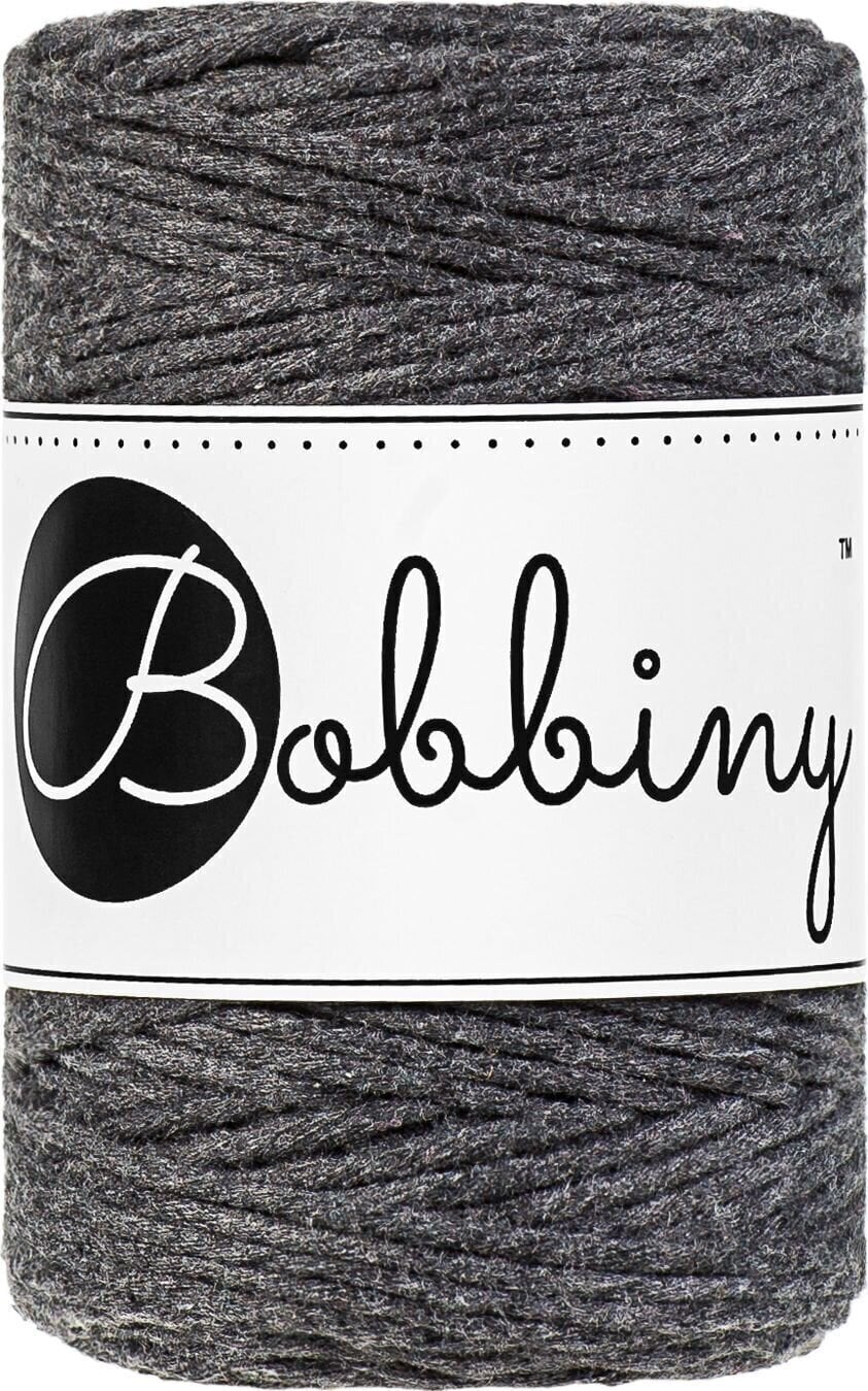 Kanap Bobbiny Macrame Cord 1,5 mm 100 m Charcoal Kanap