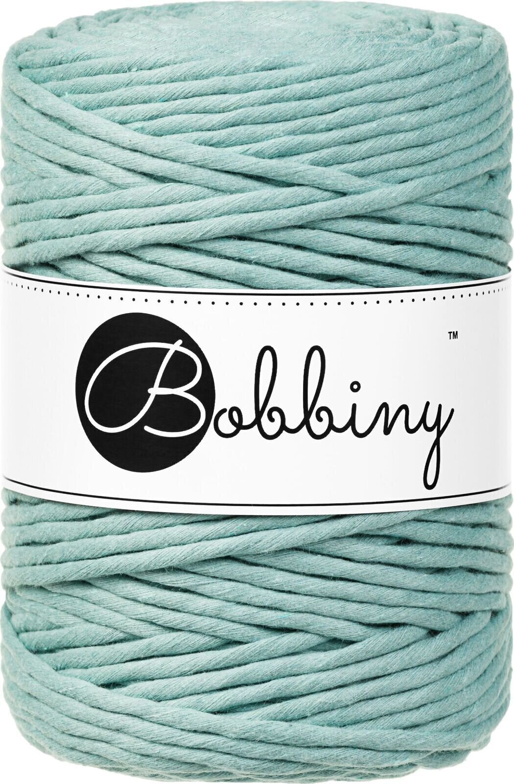 Konac Bobbiny Macrame Cord 5 mm 100 m Duck Egg Blue Konac
