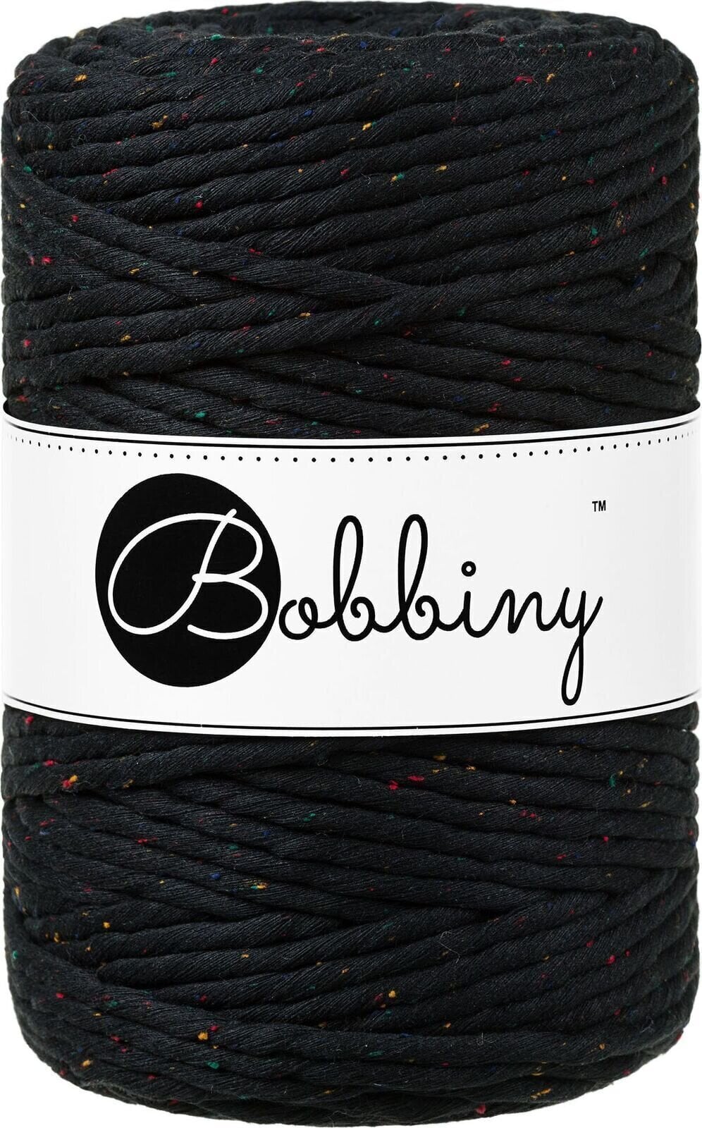 Snor Bobbiny Macrame Cord 5 mm 100 m Midnight Dust Snor