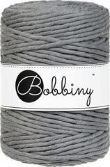 Snor Bobbiny Macrame Cord 5 mm 100 m Stone Grey Snor