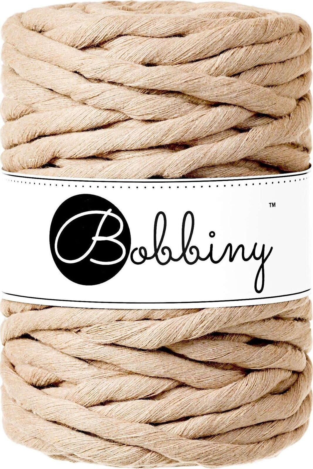 Kanap Bobbiny Macrame Cord 9 mm 30 m Sand Kanap