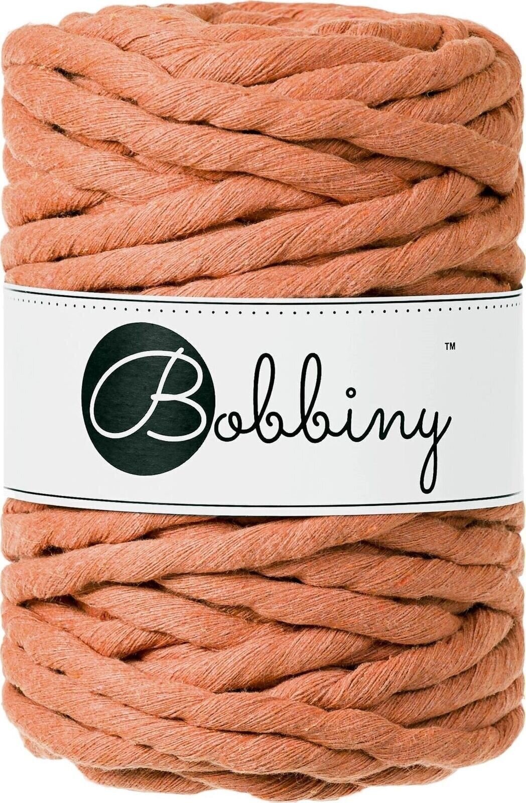 Kanap Bobbiny Macrame Cord 9 mm 30 m Terracotta Kanap