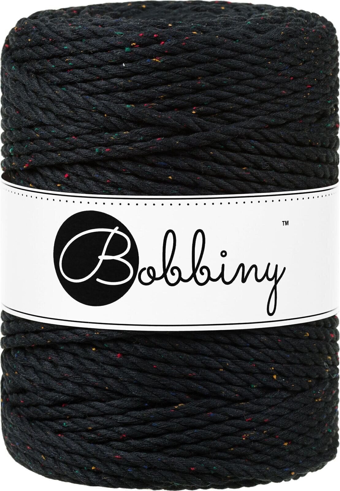 Konac Bobbiny 3PLY Macramé Rope 5 mm 100 m Midnight Dust Konac