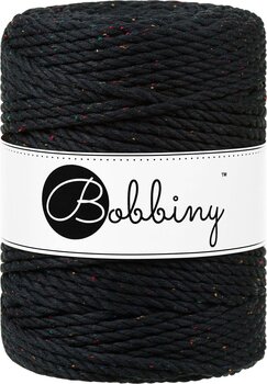 Konac Bobbiny 3PLY Macramé Rope 5 mm 100 m Midnight Dust Konac - 1
