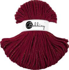 Cordon Bobbiny Premium 5 mm 100 m Golden Wine Red Cordon