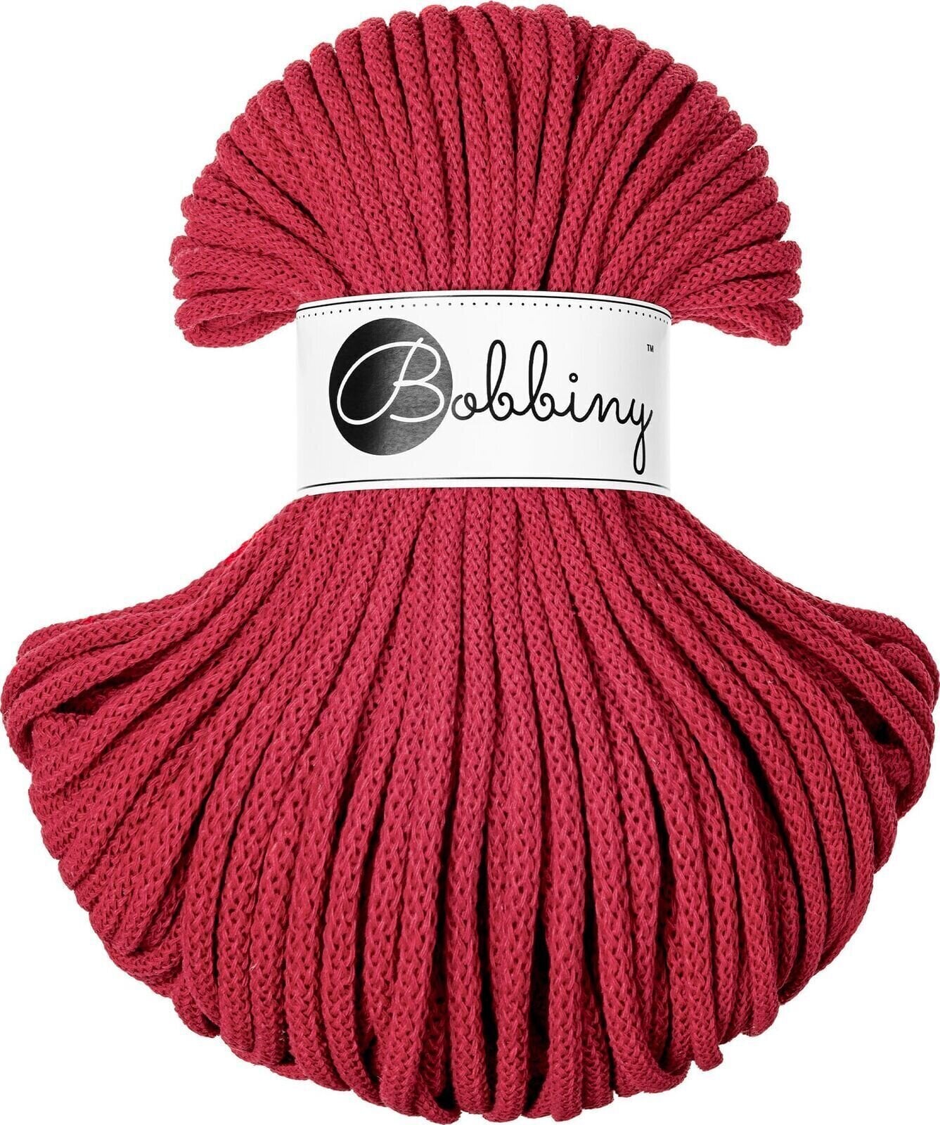 Șnur  Bobbiny Premium 5 mm 50 m Classic Red Șnur 
