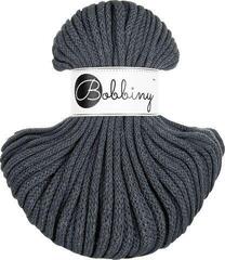 Touw Bobbiny Premium 5 mm 50 m Charcoal Touw