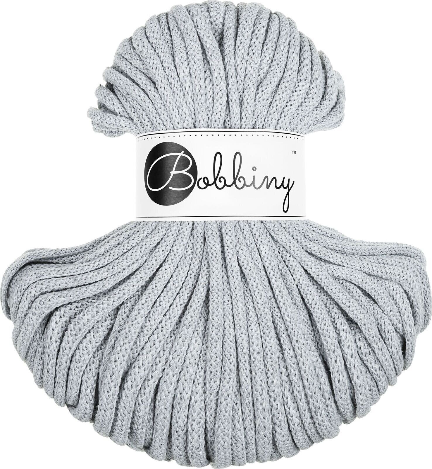 Špagát Bobbiny Premium 5 mm 50 m Light Grey Špagát