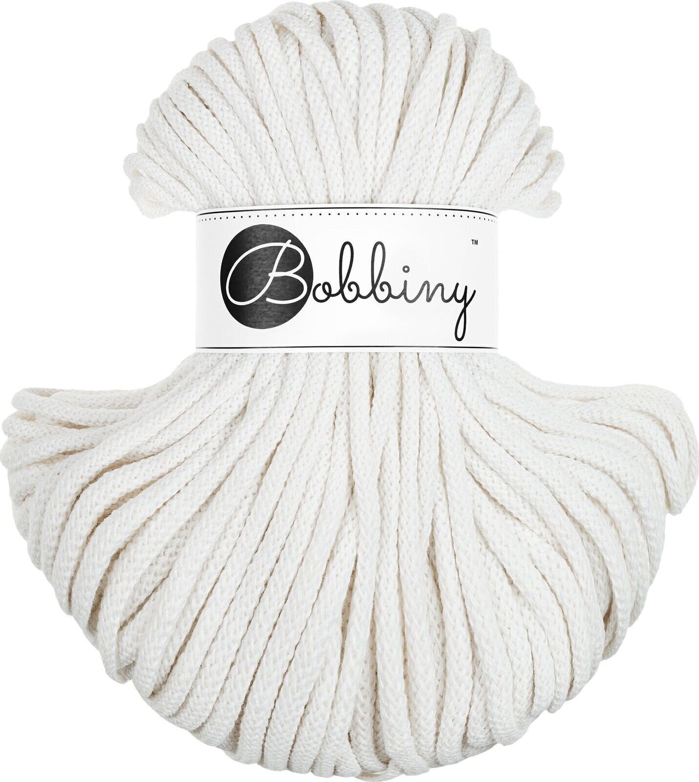 Špagát Bobbiny Premium 5 mm 50 m Off White Špagát