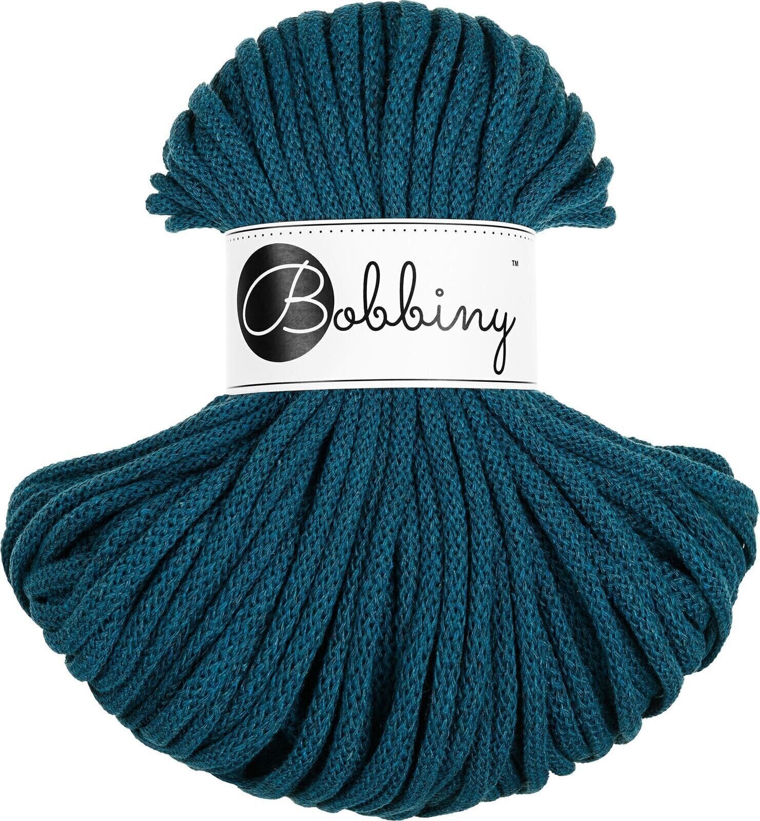 Șnur  Bobbiny Premium 5 mm 50 m Peacock Blue Șnur 