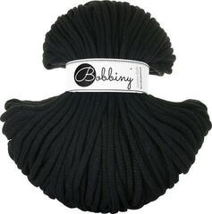 Šňůra  Bobbiny Jumbo 8 mm 100 m Black Šňůra 