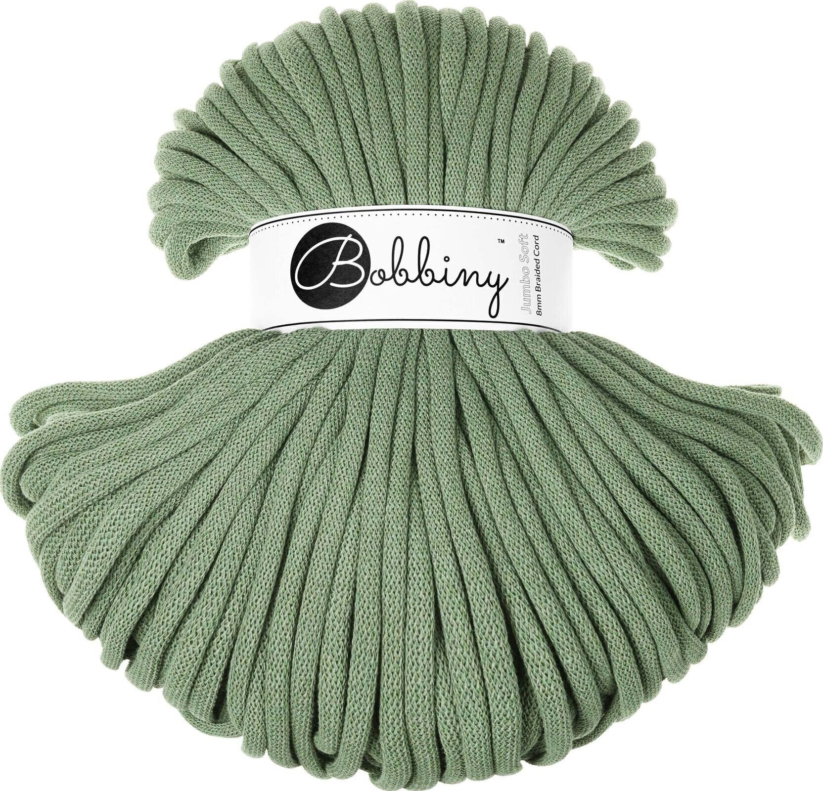 Konac Bobbiny Jumbo 8 mm 100 m Eucalyptus Green Konac
