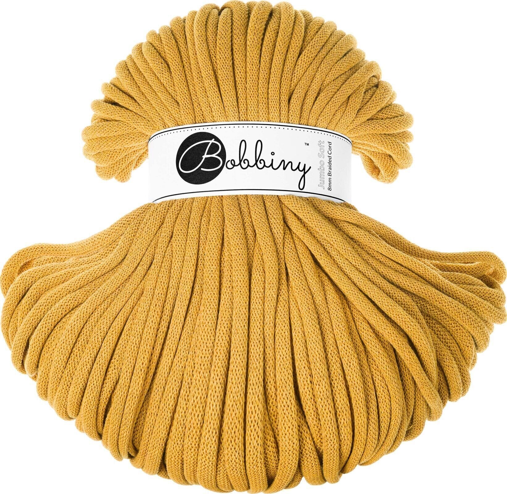 Konac Bobbiny Jumbo 8 mm 100 m Mustard Konac