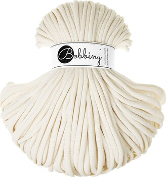 Cordão Bobbiny Jumbo 8 mm 100 m Natural Cordão - 1