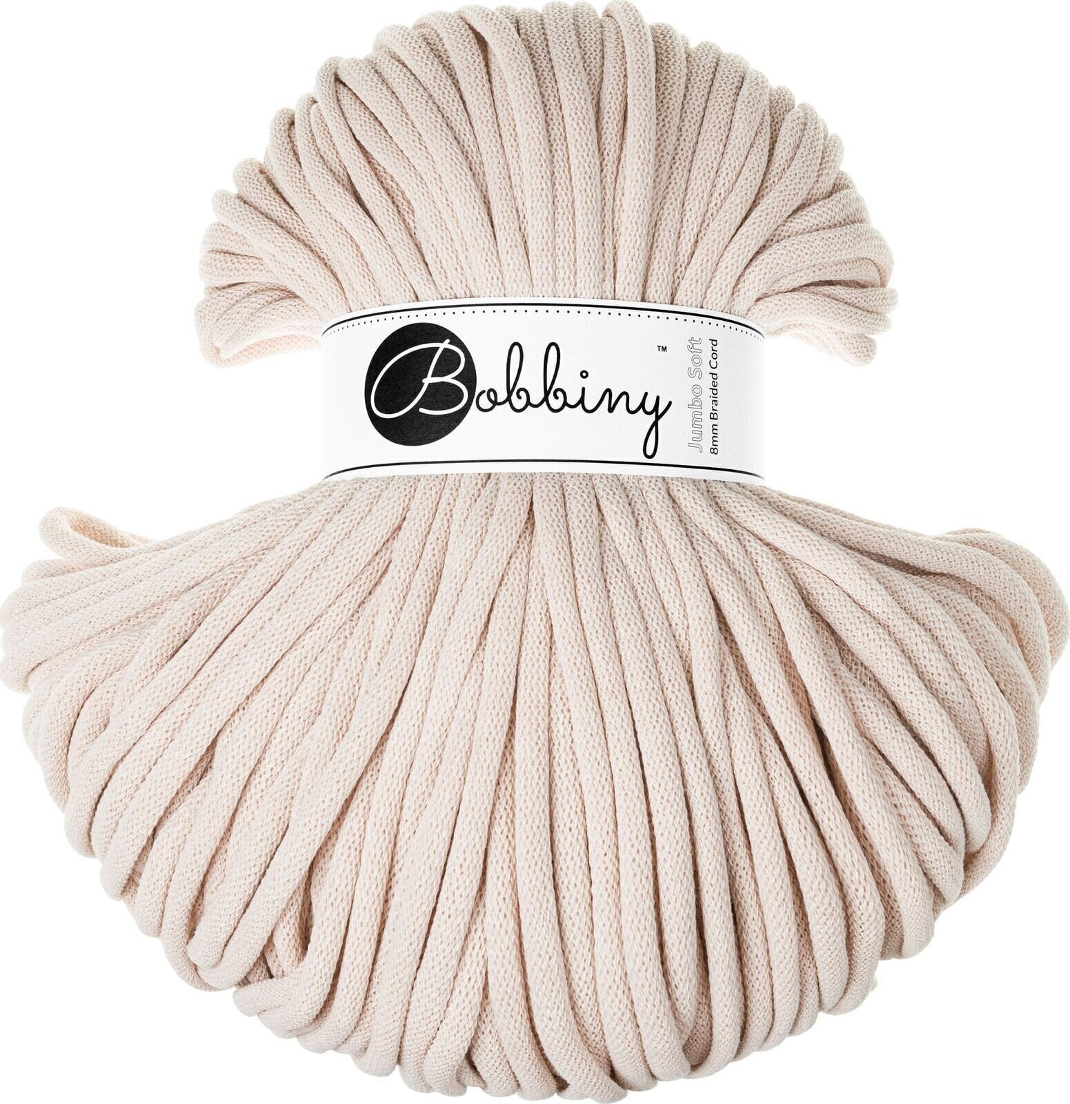 Kanap Bobbiny Jumbo 8 mm 100 m Nude Kanap