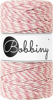 Touw Bobbiny 3PLY Macramé Rope 3 mm 100 m Magic Pink Touw - 1