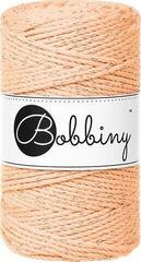 Šňůra  Bobbiny 3PLY Macramé Rope 3 mm 100 m Unicolor Peach Fuzz Šňůra 