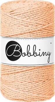 Kanap Bobbiny 3PLY Macramé Rope 3 mm 100 m Unicolor Peach Fuzz Kanap - 1