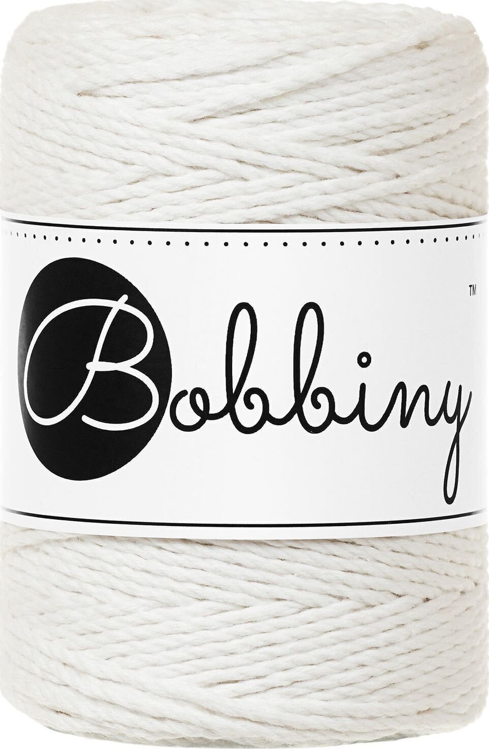Kanap Bobbiny Macrame Cord 1,5 mm 100 m Off White Kanap