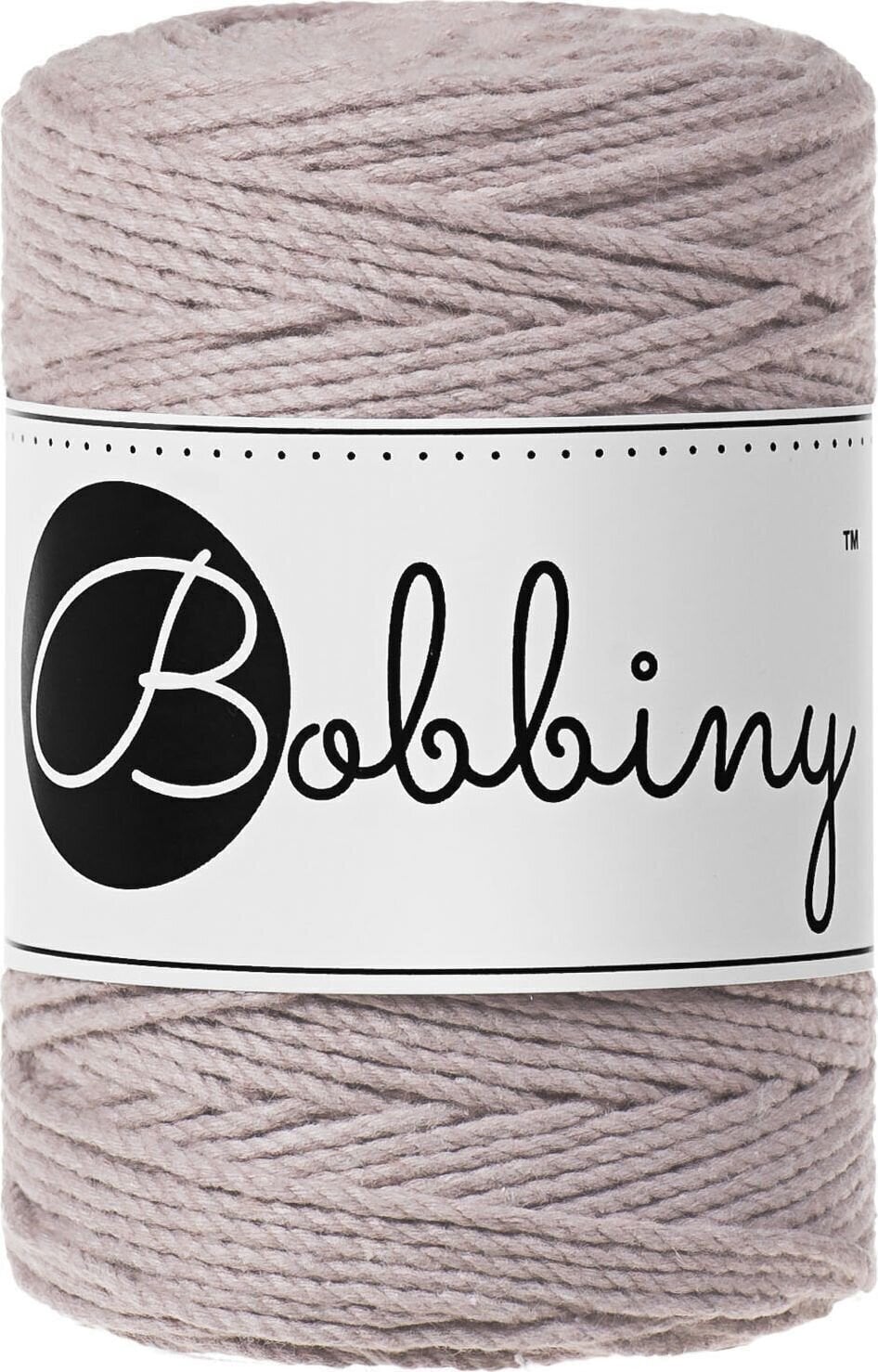 Șnur  Bobbiny Macrame Cord 1,5 mm 100 m Pearl Șnur 