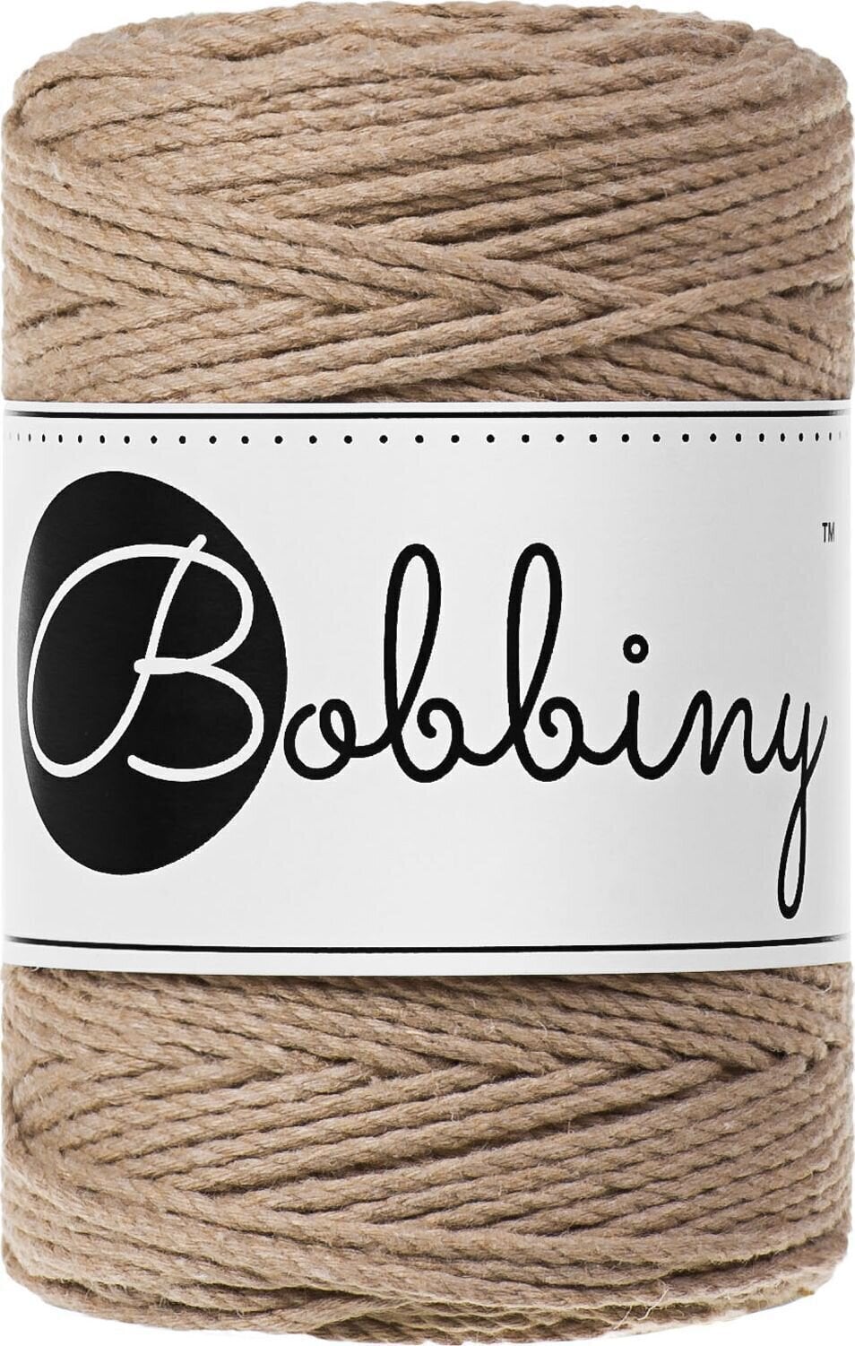 Kanap Bobbiny Macrame Cord 1,5 mm 100 m Sand Kanap