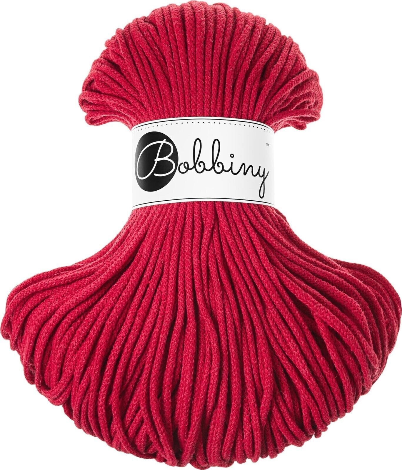 Konac Bobbiny Junior 3 mm 100 m Classic Red Konac