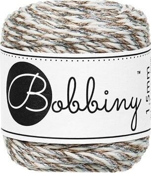 Vrvica Bobbiny 3PLY Macramé Rope 1,5 mm 35 m Holiday Sparkle Vrvica - 1
