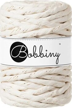Šňůra  Bobbiny Macrame Cord 9 mm 30 m Golden Natural Šňůra  - 1