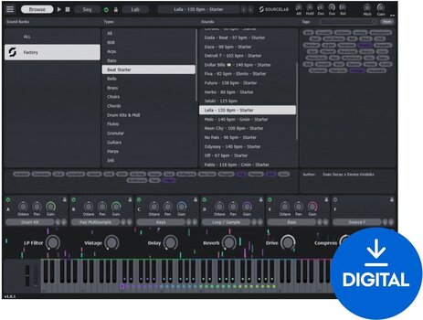 VST Instrument Initial Audio SourceLab (Produto digital) - 1