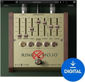Procesador de efectos de complemento de software KUASSA Efektor Ringmojo Ring Modulator (Producto digital) - 1
