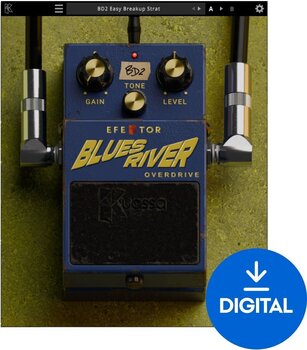 Procesador de efectos de complemento de software KUASSA Efektor Blues River (Producto digital) - 1