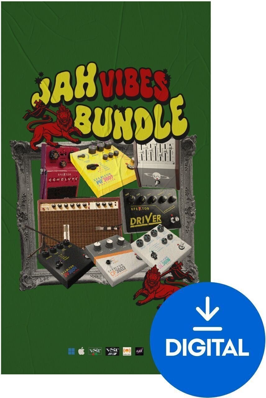 Procesador de efectos de complemento de software KUASSA Jah Vibes Bundle (Producto digital)