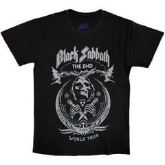 T-shirt Black Sabbath The End Mushroom Cloud Black L T-shirt