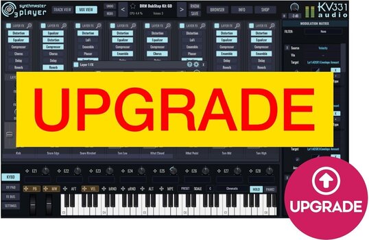 Update / Upgrade / Expansion KV331 Audio SynthMaster 3 Player < SynthMaster One Upg (Дигитален продукт) - 1