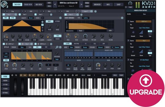 Update / Upgrade / Expansion KV331 Audio SynthMaster 3 < SM One UPG (Digitaalinen tuote) - 1