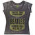 T-shirt The Beatles Carnegie Hall Charcoal Grey XL Feminino T-shirt