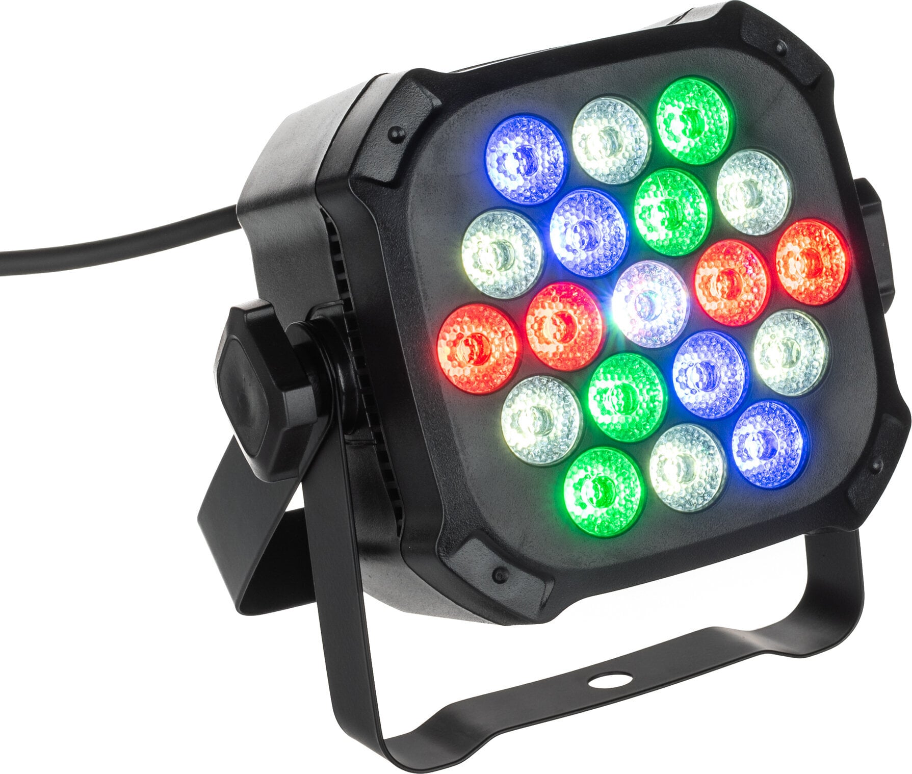 LED PAR LWS 19pcs RGBW Rotating LED PAR