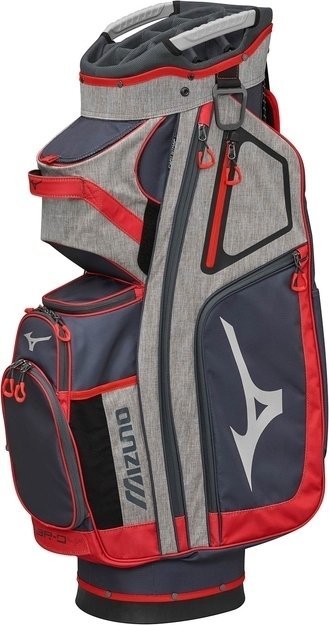 Golf Bag Mizuno BR-D4 Grey-Red Golf Bag