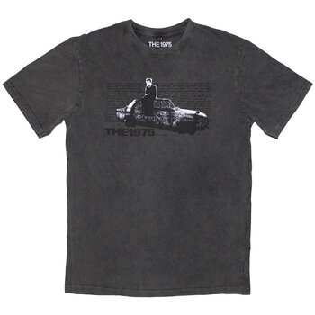 T-shirt The 1975 Car Photo Charcoal Grey XL T-shirt - 1
