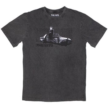 T-Shirt The 1975 Car Photo Charcoal Grey 2XL T-Shirt - 1