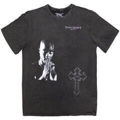 T-Shirt 2Pac Photo Cross