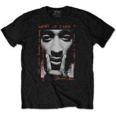 T-shirt 2Pac What Of Fame? Black XL T-shirt