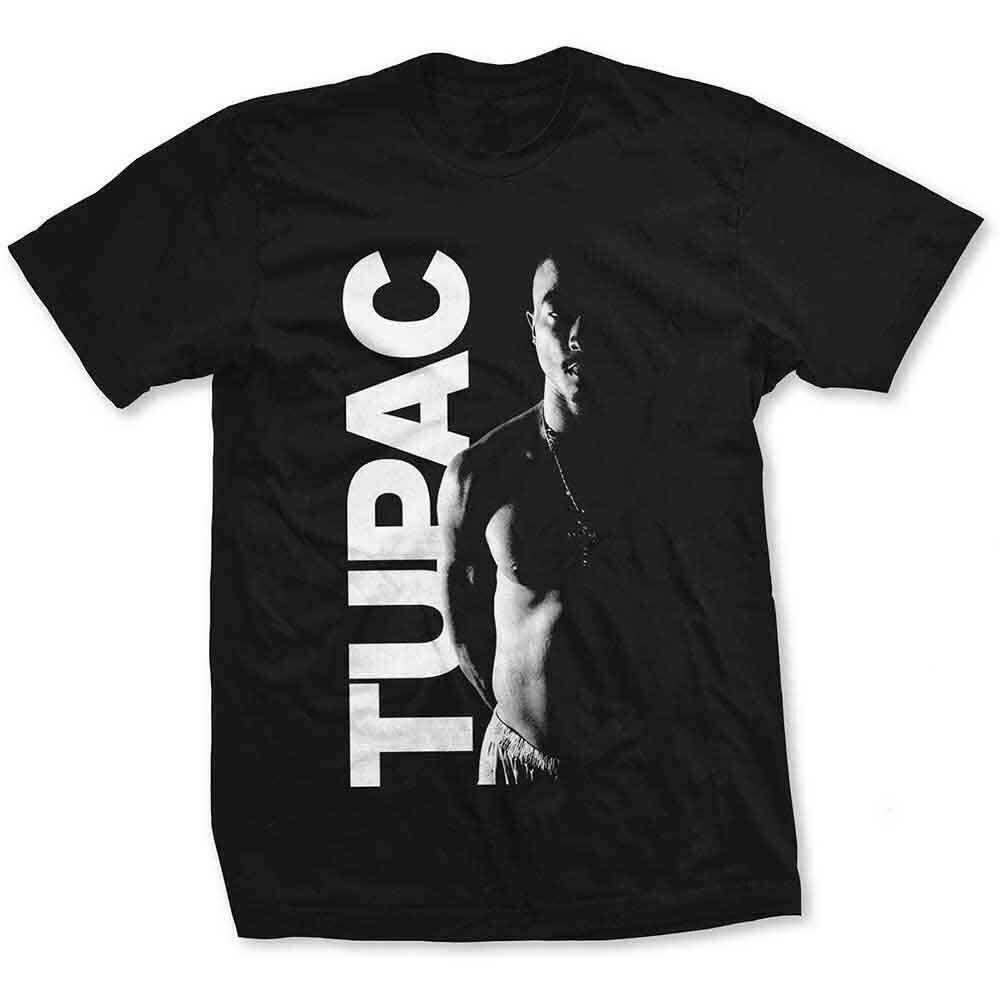T-Shirt 2Pac Side Photo Black S T-Shirt