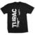 Skjorte 2Pac Side Photo Black 2XL Skjorte