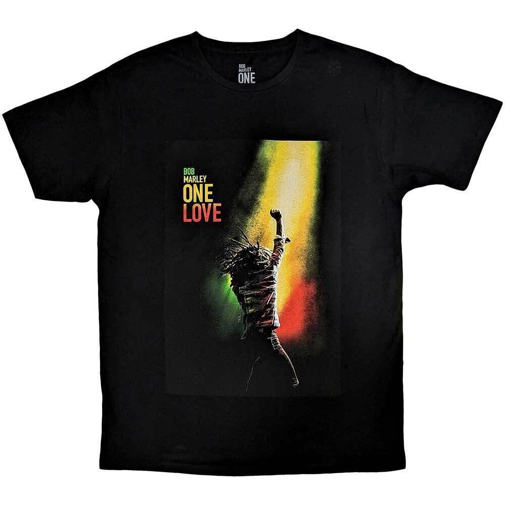 Tricou Bob Marley One Love Movie Poster Black M Tricou