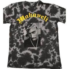 T-Shirt 2Pac Makaveli (Back Print & Wash Collection)