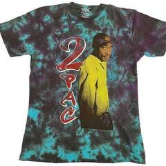 T-Shirt 2Pac Vintage Tupac (Wash Collection) Blue L T-Shirt