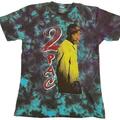 2Pac Vintage Tupac (Wash Collection) Blue XL T-Shirt